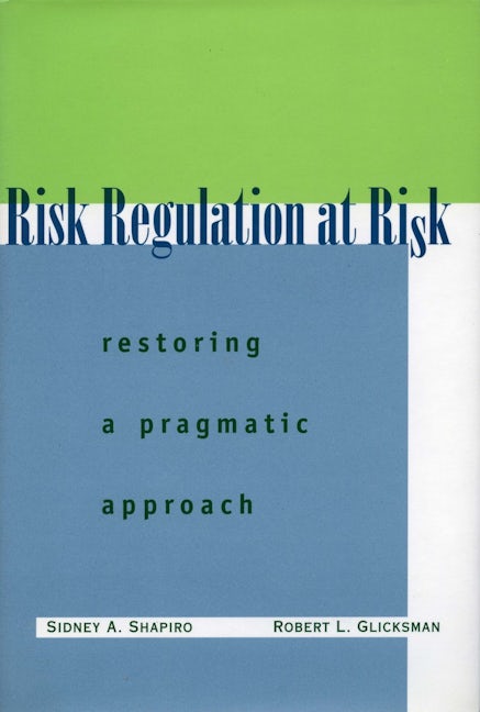 Book cover image for Risk Regulation at Risk ISBN: 9780804751025